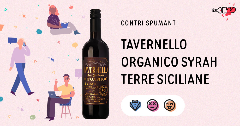 Tavernello Organico Syrah Terre Siciliane (2017)