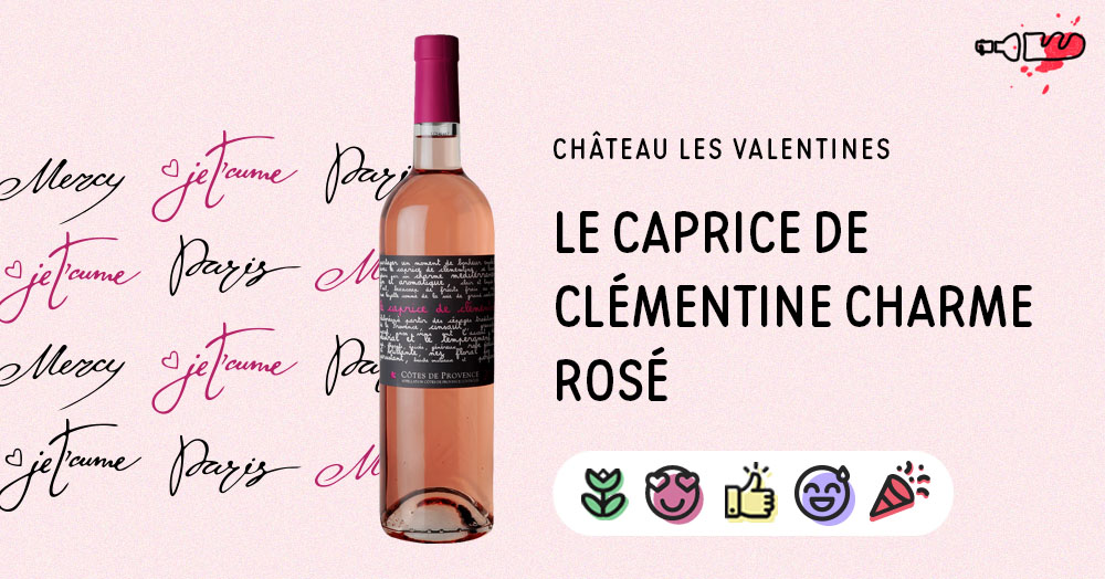 Le Caprice de Clémentine Charme Rosé (2015)