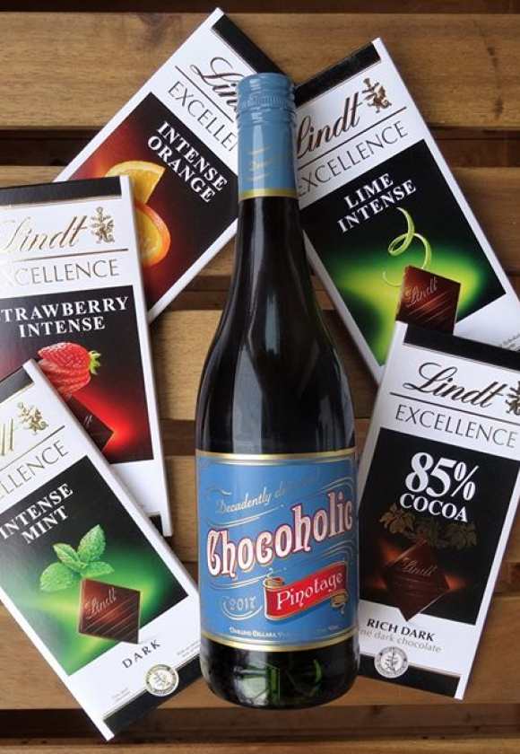 Chocoholic Pinotage 2017 — очень average вино