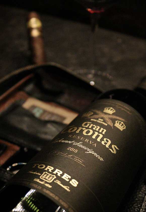 Переоценённая бутылка Gran Coronas Reserva