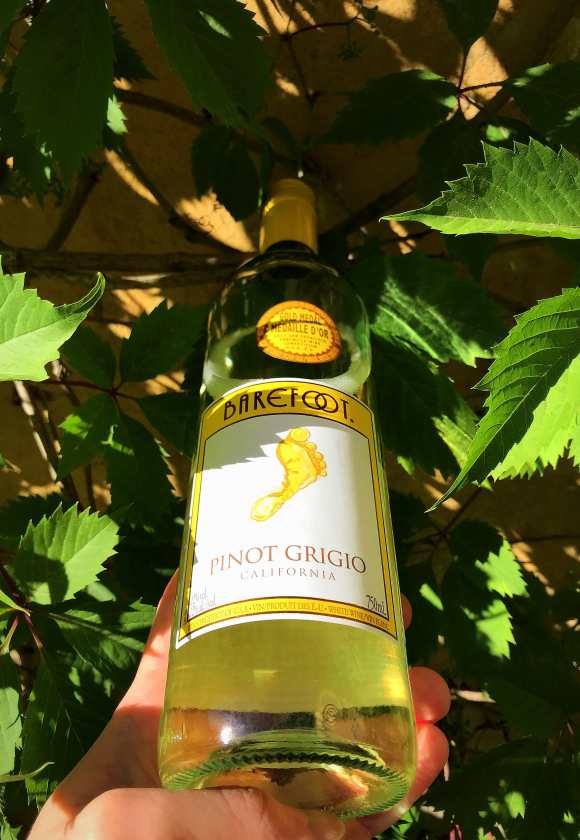 Barefoot Pinot Grigio 2019 со вкусом ириски