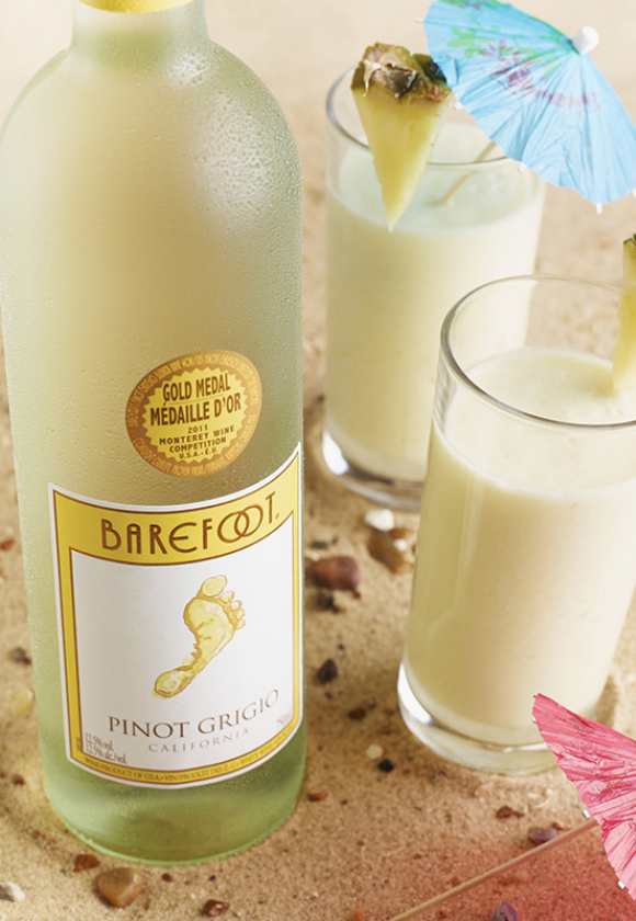 Barefoot Pinot Grigio нужно дегустировать обязательно холодным