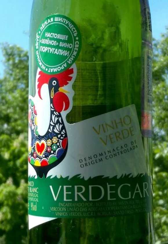 Зелёное вино Verdegar Vinho Verde